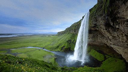 Beautiful Places, Waterfall Sounds, L Ascension, Foto Gif, Gif Photo, Belle Nature ...