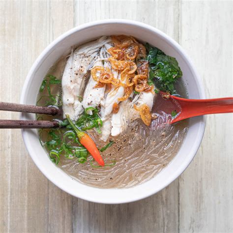 Vietnamese Chicken Soup with Glass Noodles (Mien Ga) — Vicky Pham