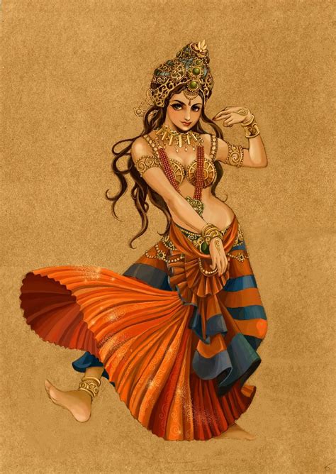 guoguoghost — Indian dancer | India art, Indian art paintings, Indian paintings