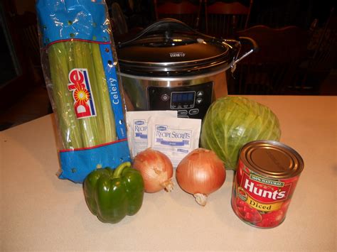 Sisters on a Crocking Mission: Cabbage Soup (GM Diet)