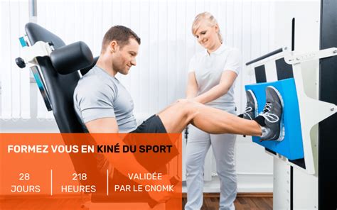 Formez-vous en Kiné du Sport | SSK Formation