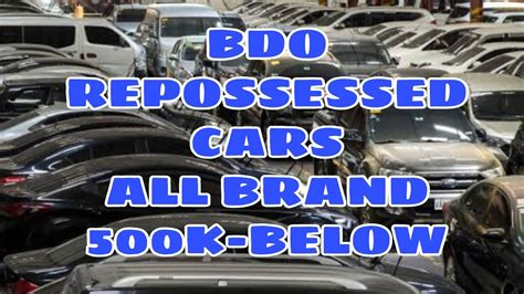 Bdo Repo Cars For Sale