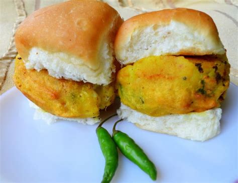 Vada Pav is a popular vegetarian fast food dish native to the Indian ...