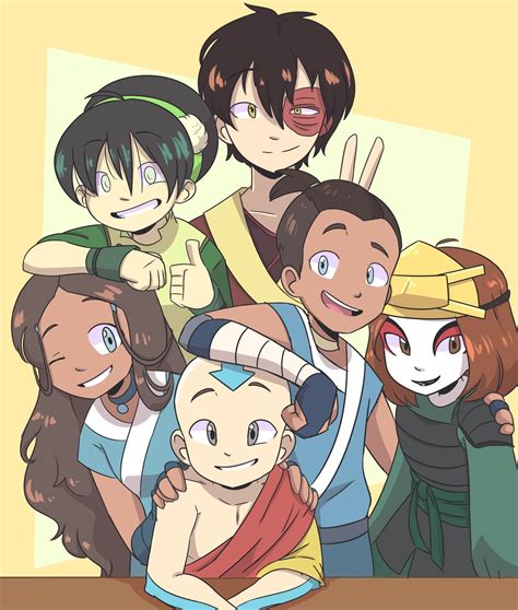 Team Avatar by DrawWhatYouLike on DeviantArt | Personajes de avatar, Avatar zuko, Avatar divertido