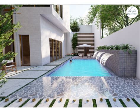 Swimming pool design - Landscaping on Behance