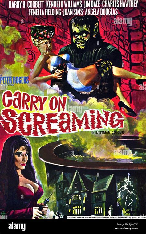 FILM POSTER, CARRY ON SCREAMING, 1966 Stock Photo - Alamy