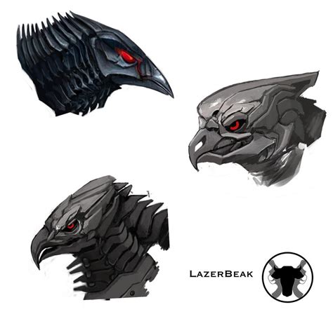 Laserbeak concepts by ballisticCow on DeviantArt