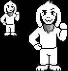 Storyshift Asriel Battle sprite by GonzaloGamer128NEW on DeviantArt