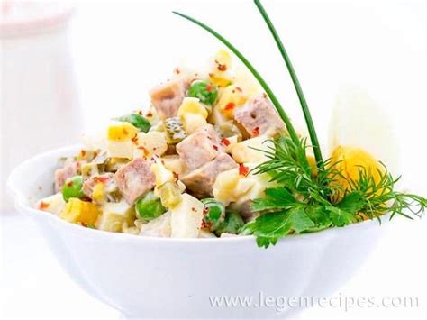 Salad Olivier - Legendary Recipes