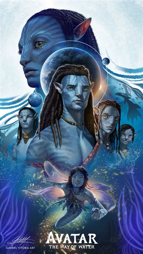 Fan art movie poster by @Gabriel_Vi20 : r/Avatar