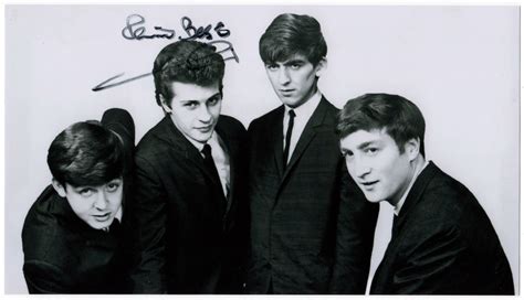 The Beatles picture, signed by Pete Best - CharityStars