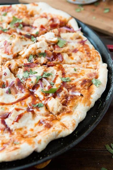 Copycat California Pizza Kitchen BBQ Chicken Bacon Pizza | Recipe ...