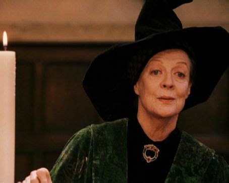 Maggie Smith as Professor McGonagall in Harry Potter