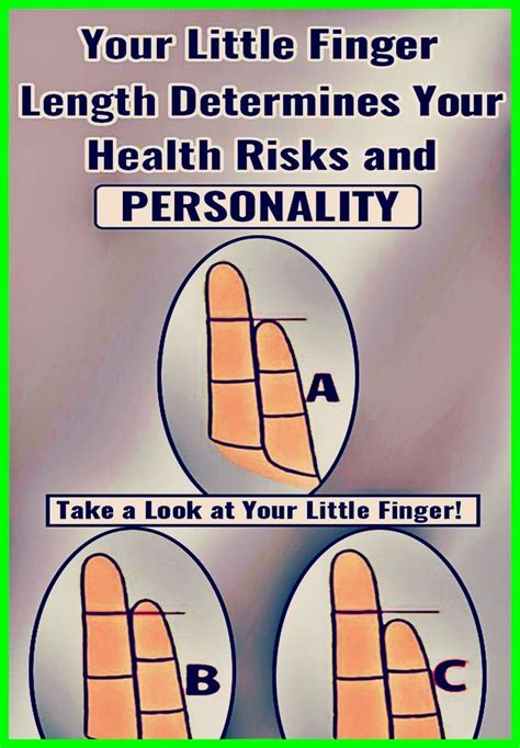 Your little finger length determines your health risks and personality – Artofit