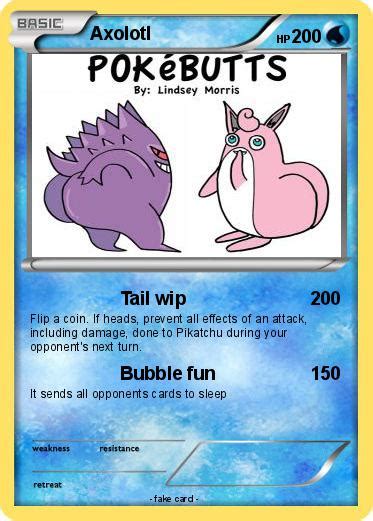 Pokémon Axolotl 34 34 - Tail wip - My Pokemon Card