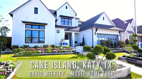 Cane Island - Katy, TX - David Weekley Model Home Walkthrough - YouTube