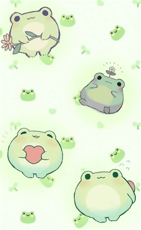 Pastel Green Frog Wallpapers - Wallpaper Cave