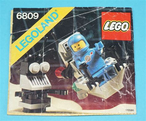 LEGO ORIGINAL SPARE INSTRUCTIONS 6809 SPACE XT-5 AND DROID 1980s LEGO GROUP - Boonsart shop