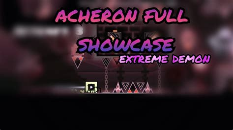 Acheron (extreme demon) | full showcase - YouTube