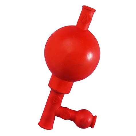 Pipetteerballon, Peleus, 50 ml, rubber, standaard | Dispolab Nederland