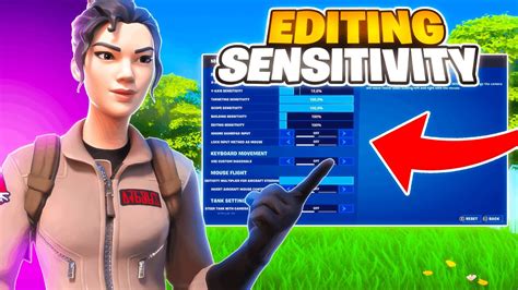 NEW Build & Editing Sensitivity For Keyboard & Mouse Players! (Best ...