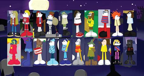 Each character’s best Halloween costume. Day 12/12. Homestar Runner ...