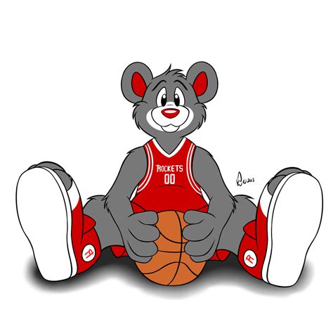 NBA Mascots - Clutch the Bear by Bleuxwolf on DeviantArt