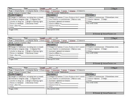 Seizure Log Template - prntbl.concejomunicipaldechinu.gov.co