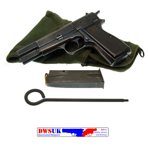 FN Browning 9mm MKII Military/Police Hi Power & Holster - DWSUK