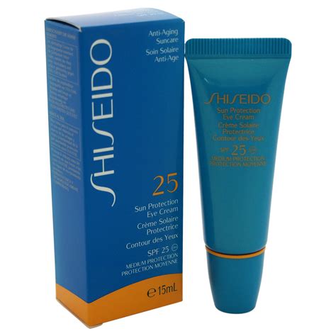 Shiseido - Sun Protection Eye Cream SPF 25 PA+++ by Shiseido for Unisex - 15 ml Sun Care ...