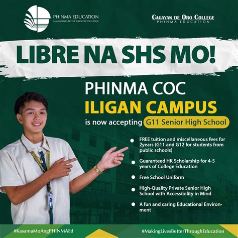 Good News!... - PHINMA-Cagayan de Oro College Iligan Campus