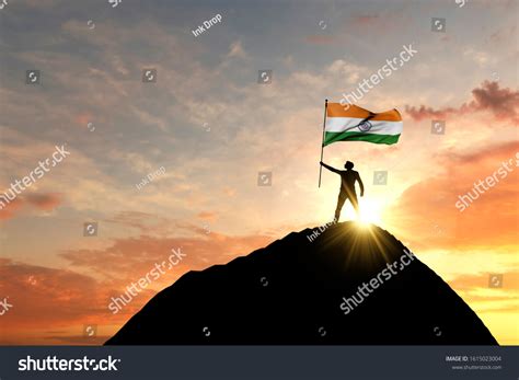 3,729 Indian Flag In Mountains Images, Stock Photos & Vectors ...