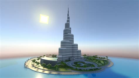 NVIDIA - RTX BURJ KHALIFA Minecraft Map