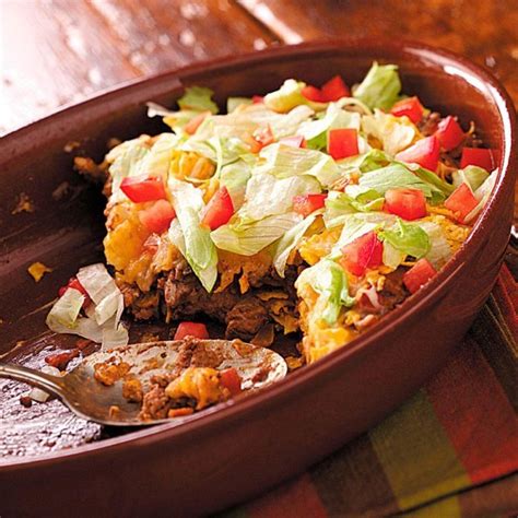 Easy Taco Casserole Recipe | Taste of Home