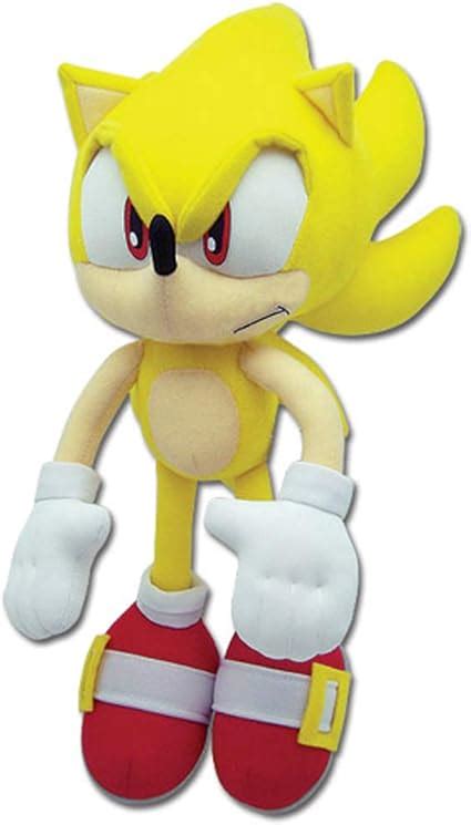 Great Eastern GE-8958 Sonic The Hedgehog Plush - Super Sonic, 12": Amazon.com.au: Toys & Games