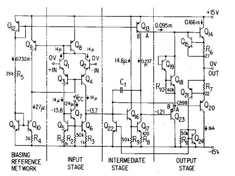 uA741 circuit