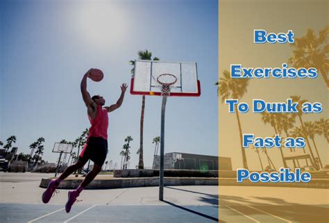 Top 16 Exercises to Dunk as Fast as Possible - HoopConcept