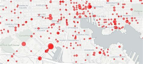 Interactive Crime Map Shows Where Baltimore's Most Violent ...