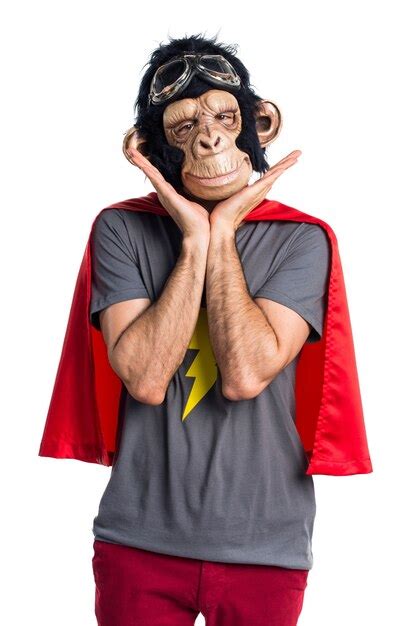 Free Photo | Superhero monkey man