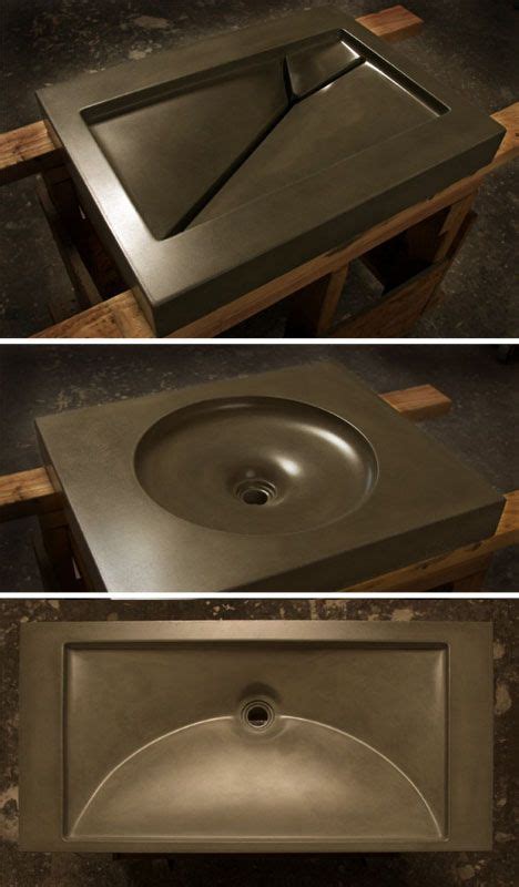 concrete natural sink designs | Concrete sink, Sink design, Concrete decor