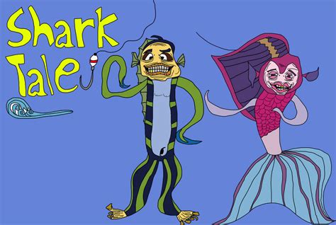 Shark Tale Oscar and Angie by Awaykinger on DeviantArt