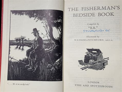 THE FISHERMAN'S BEDSIDE BOOK by BB [D.J. WATKINS-PITCHFORD]: (1946) | Rothwell & Dunworth (ABA ...