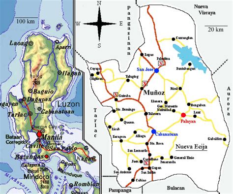 Map Of Luzon Philippines With Enlarged Province Of Nueva Ecija In | Free Nude Porn Photos