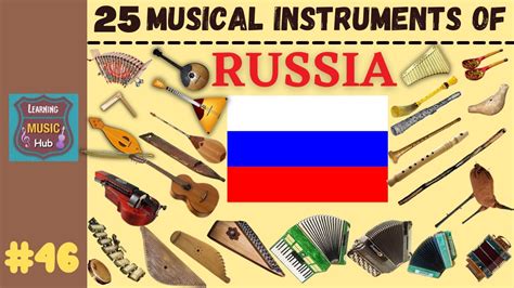 25 MUSICAL INSTRUMENTS OF RUSSIA | LESSON #46 | MUSICAL INSTRUMENTS ...