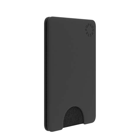 PopSockets PopWallet: Removable and Repositionable Wallet - Black - Walmart.com - Walmart.com