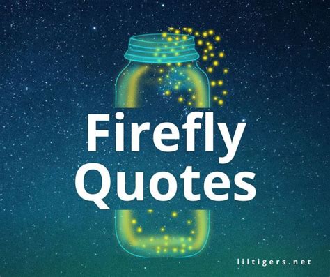 50 Best Fireflies Quotes Firefly Quotes, Firefly Art, Firefly Tattoo ...