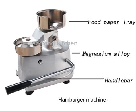 Making Hamburger Equipment/mini Burger Equipment Maker/forming Burger ...