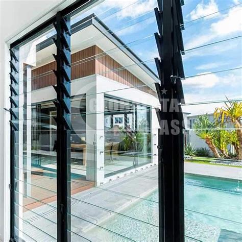 clear Louver glass|Louver glass panels|clear pattern louver glass_Globalstar glass