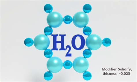 3D water molecule model - TurboSquid 1261111