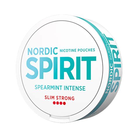 Nordic Spirit Spearmint Intense Strong - SnusPort - Whitepouches online